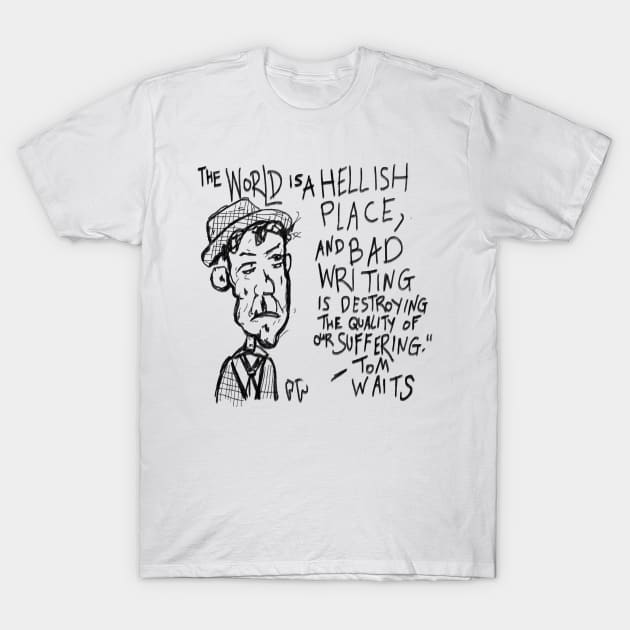 Tom waits T-Shirt by Aisa.store